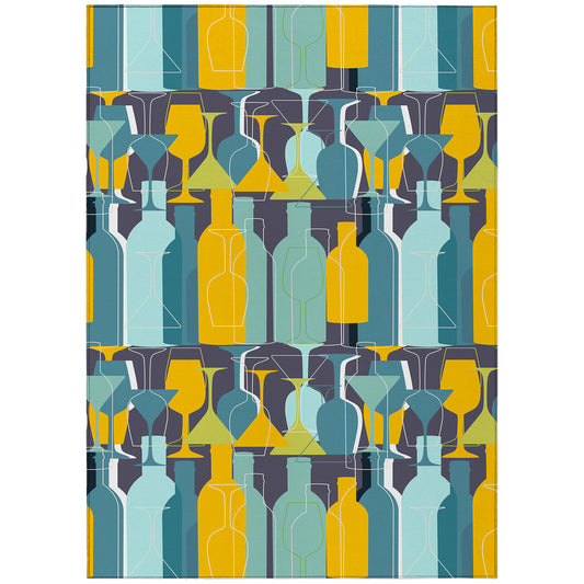 Dalyn Rugs Kendall  Ink  Kitchen