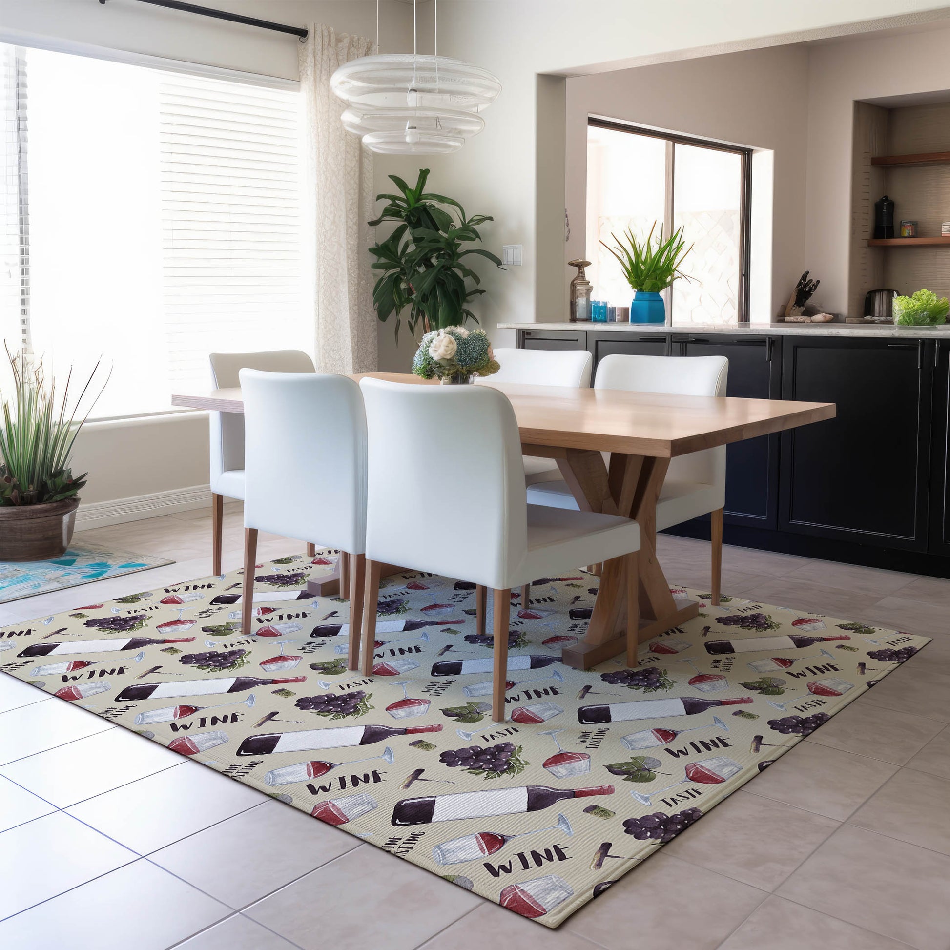 Dalyn Rugs Kendall  Putty  Kitchen