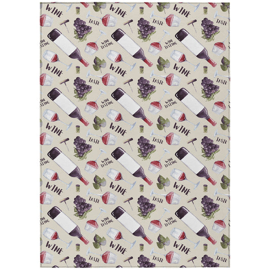 Dalyn Rugs Kendall  Putty  Kitchen