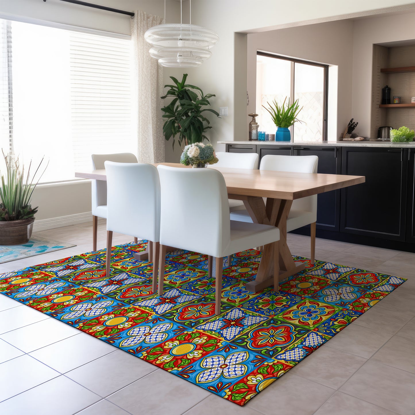 Dalyn Rugs Kendall  Multi  Kitchen