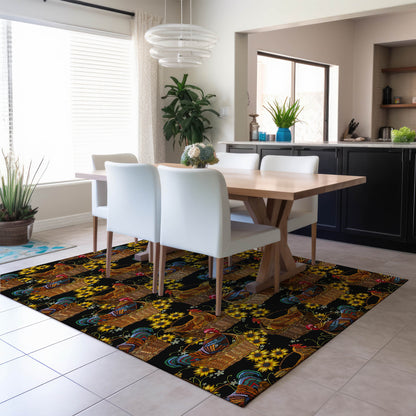 Dalyn Rugs Kendall  Black  Kitchen