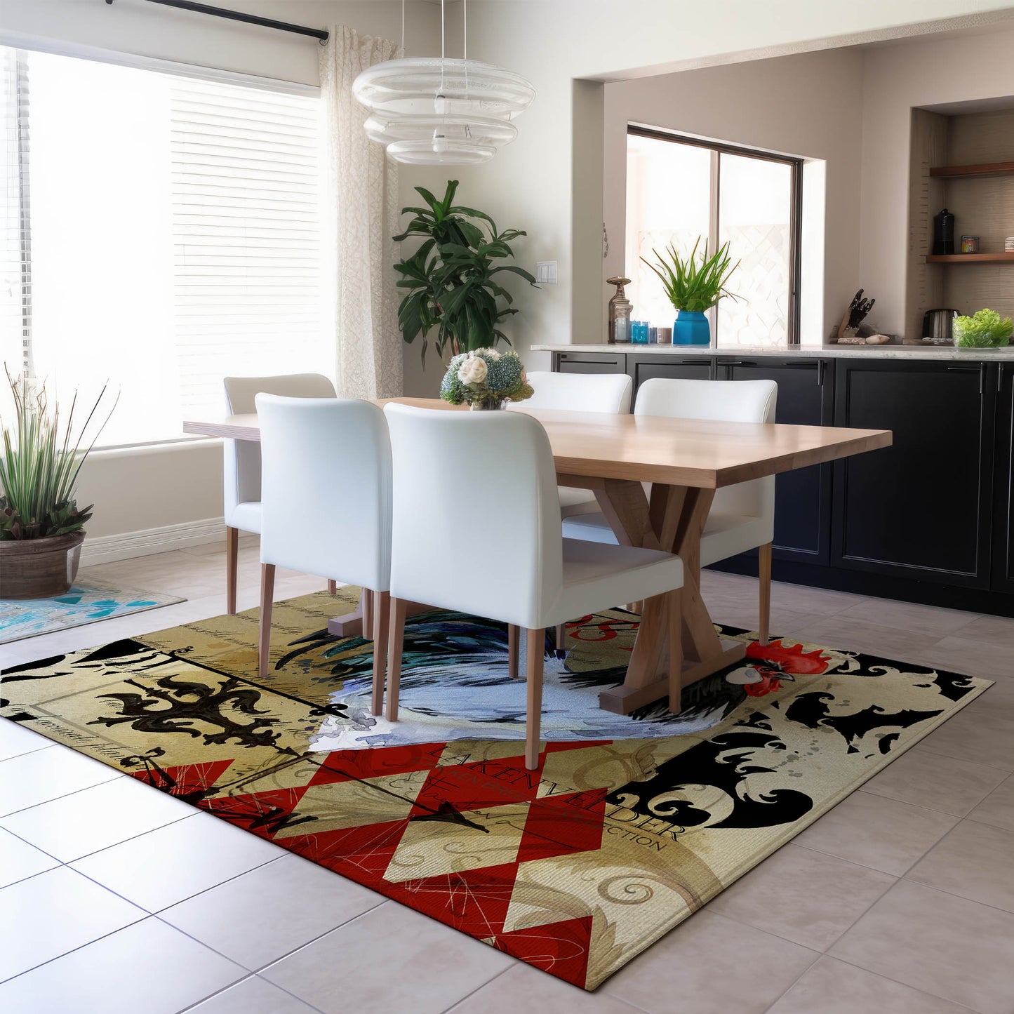 Dalyn Rugs Kendall  Khaki  Kitchen