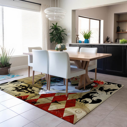 Dalyn Rugs Kendall  Khaki  Kitchen