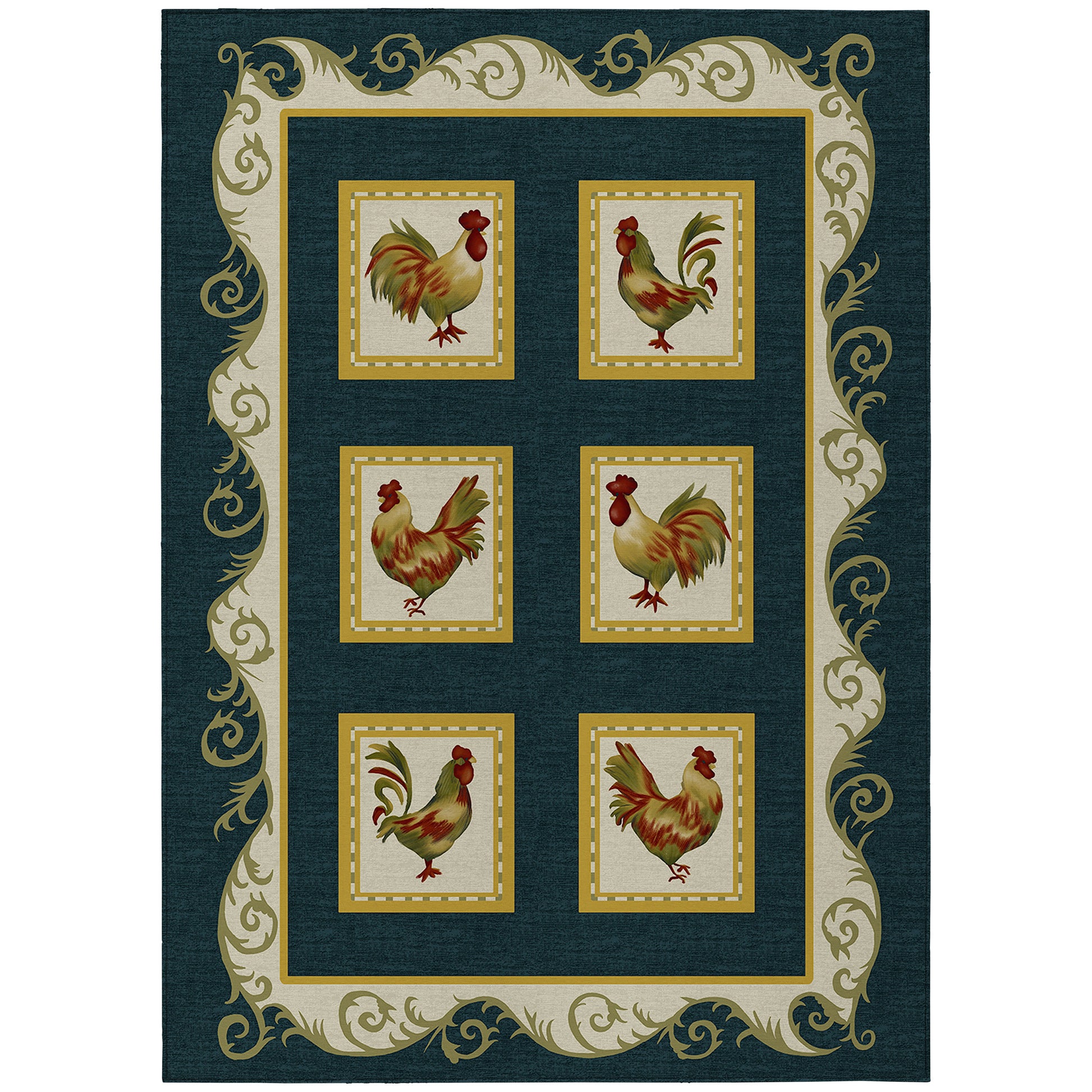 Dalyn Rugs Kendall  Black  Kitchen