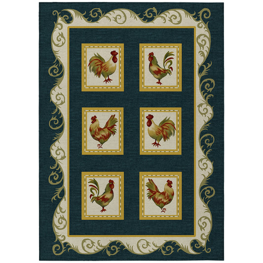 Dalyn Rugs Kendall  Black  Kitchen