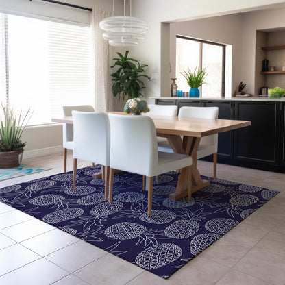 Dalyn Rugs Kendall  Navy  Kitchen