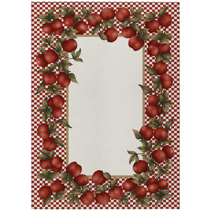 Dalyn Rugs Kendall  Red  Kitchen