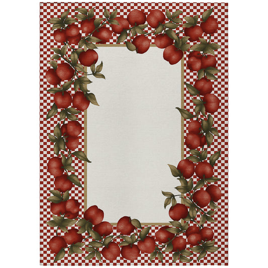 Dalyn Rugs Kendall  Red  Kitchen