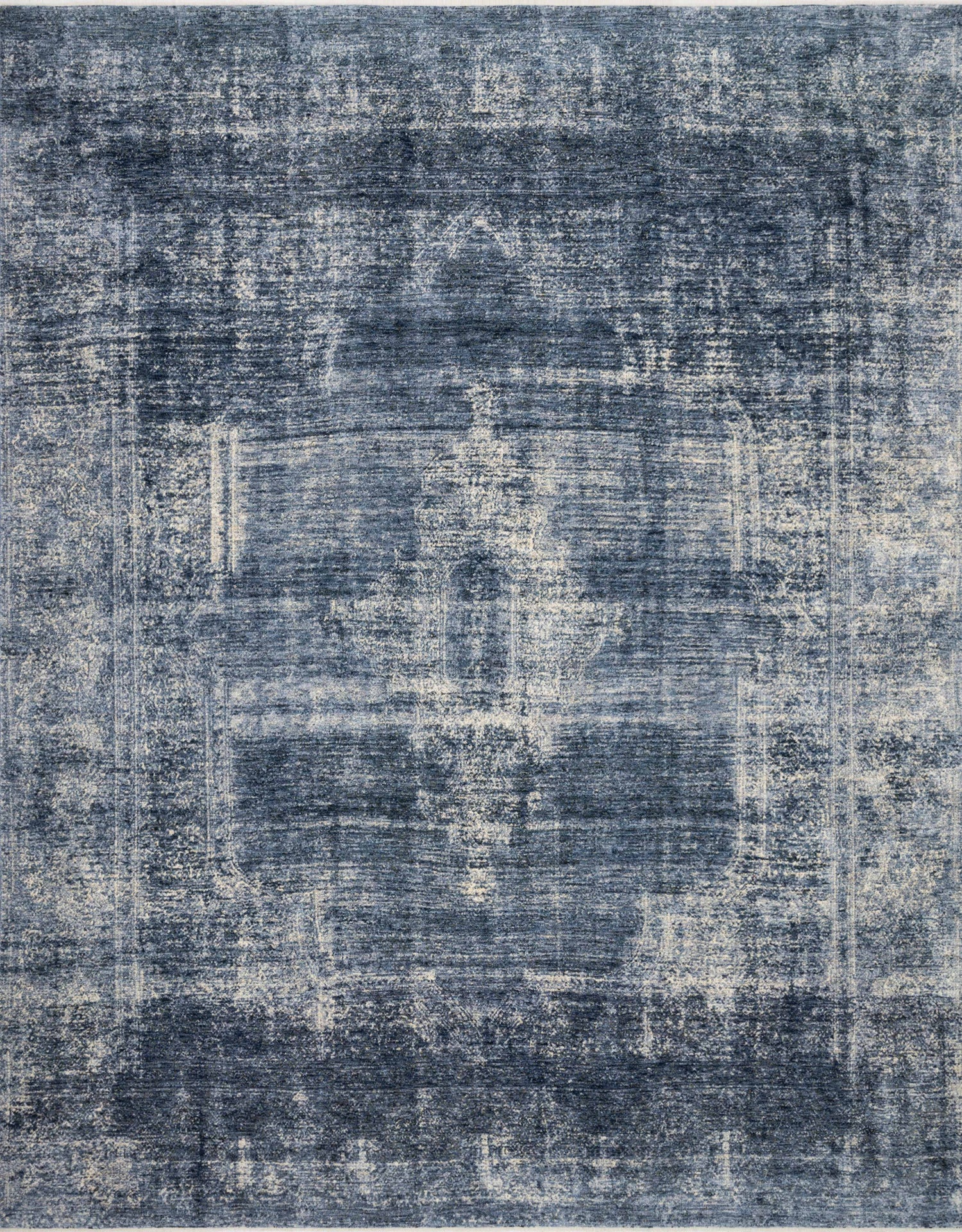 Magnolia Home by Joanna Gaines x Loloi Kennedy  Denim Denim Transitional