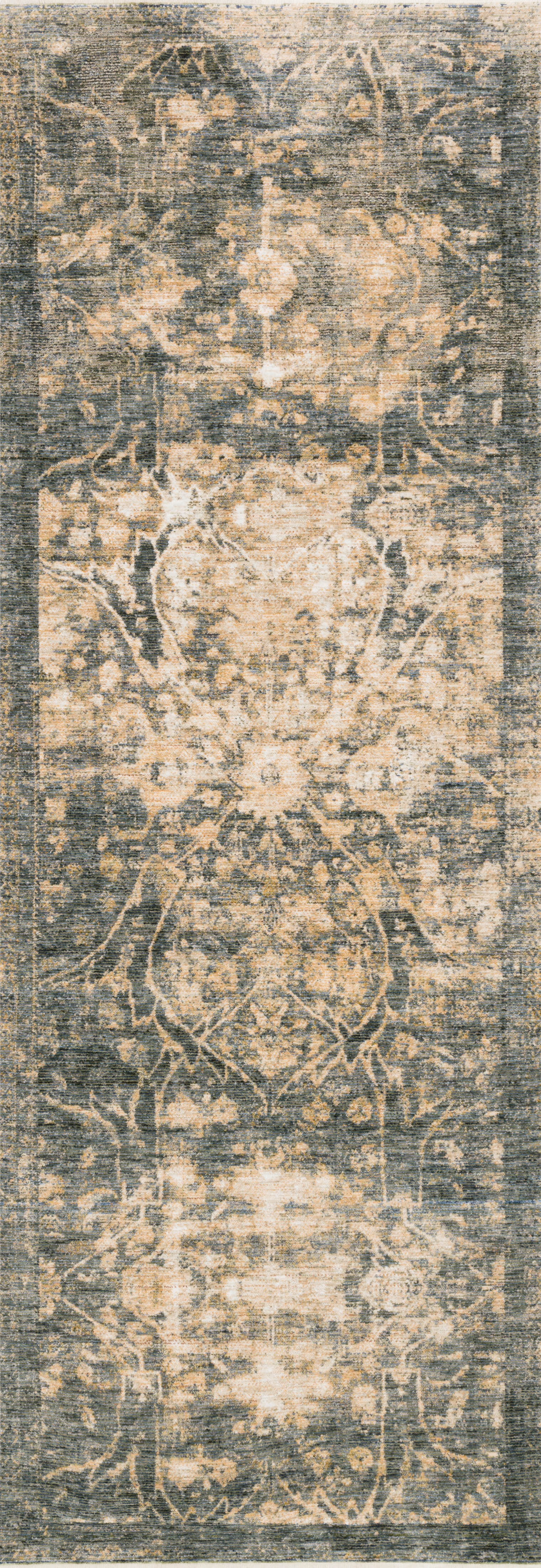 Magnolia Home by Joanna Gaines x Loloi Kennedy  Lagoon Sand Transitional