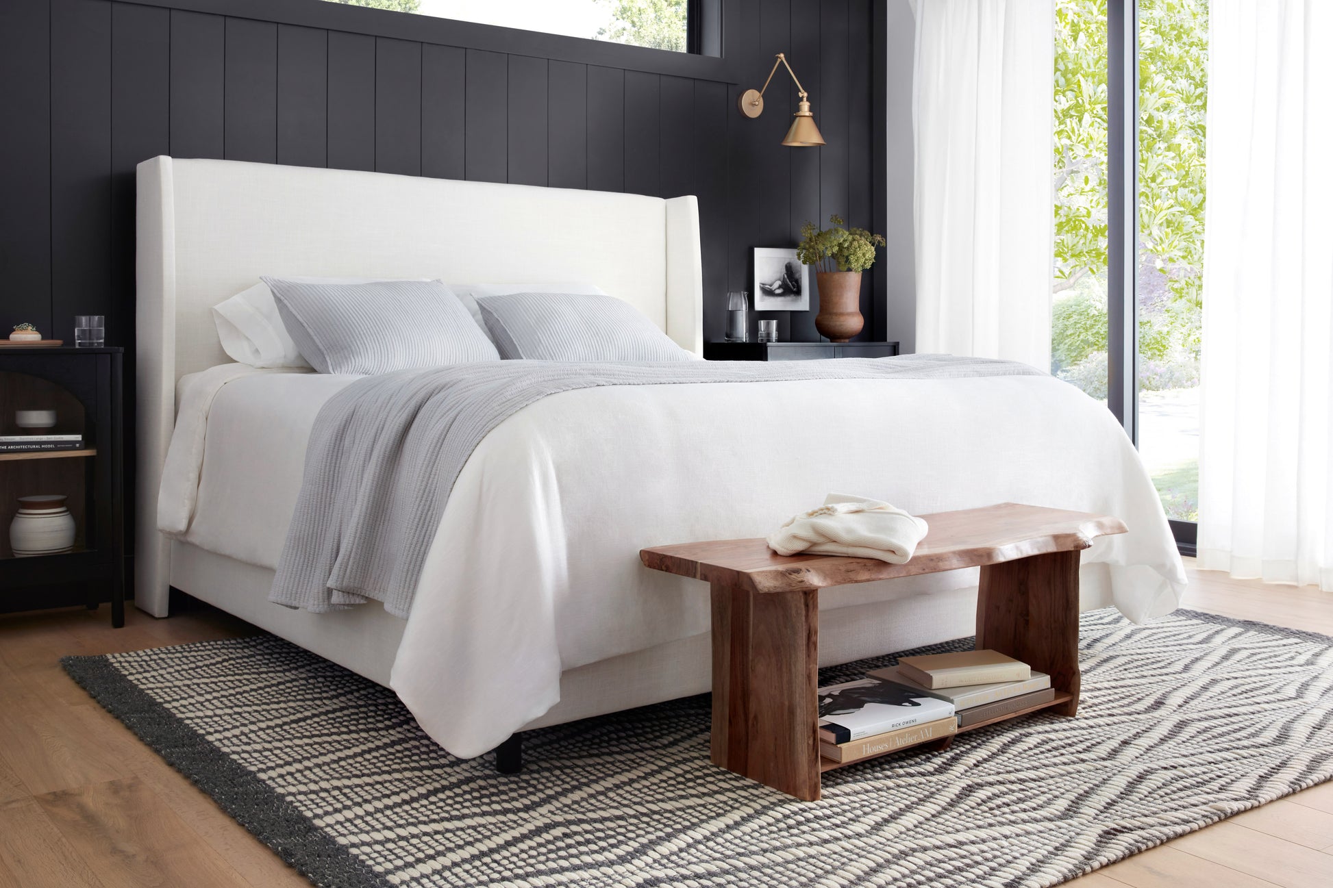 Loloi Kenzie  Ivory Charcoal Contemporary