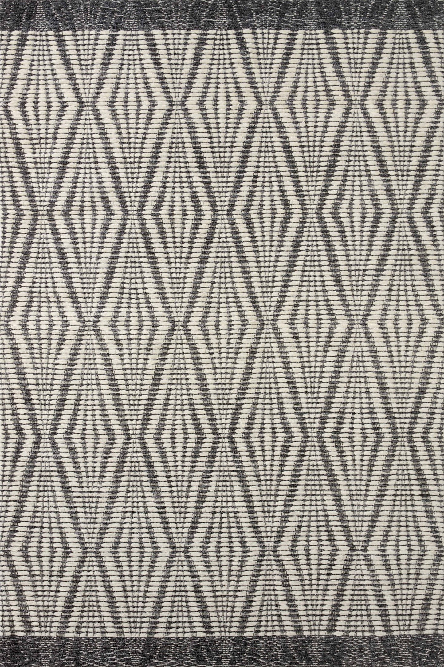 Loloi Kenzie  Ivory Charcoal Contemporary