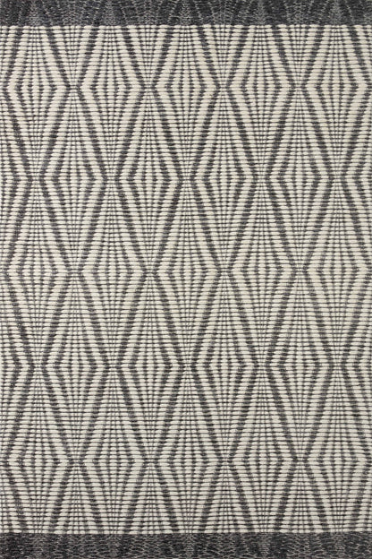 Loloi Kenzie  Ivory Charcoal Contemporary