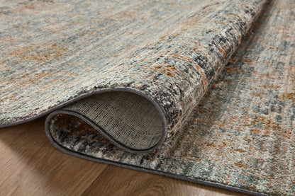 Jean Stoffer x Loloi Katherine  Ocean Coral Traditional