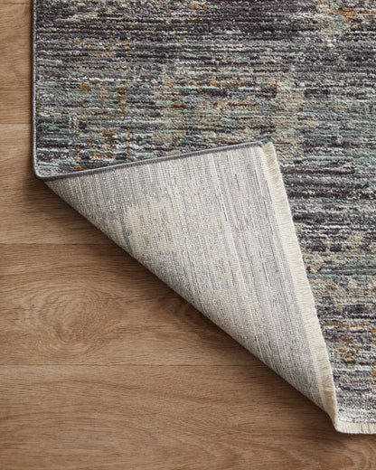 Jean Stoffer x Loloi Katherine  Ink Jade Traditional