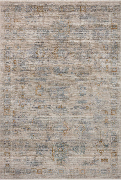 Jean Stoffer x Loloi Katherine  Pebble Ocean Traditional