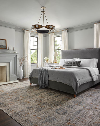 Jean Stoffer x Loloi Katherine  Pebble Ocean Traditional