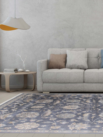 Artisan Kristen Blue Traditional Knotted Rug - Rugs - Artisan - Atlanta Designer Rugs