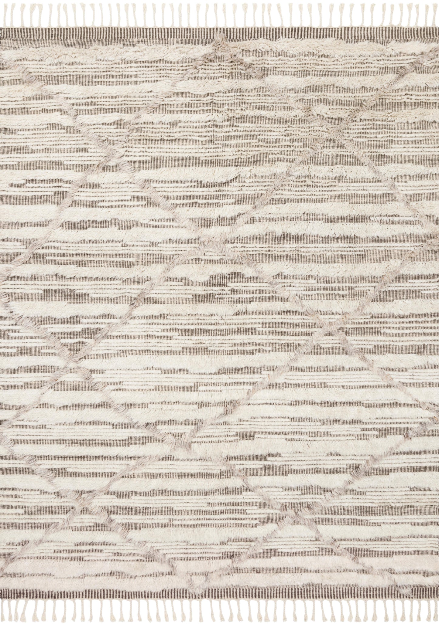 Loloi Khalid  Ivory Taupe Contemporary