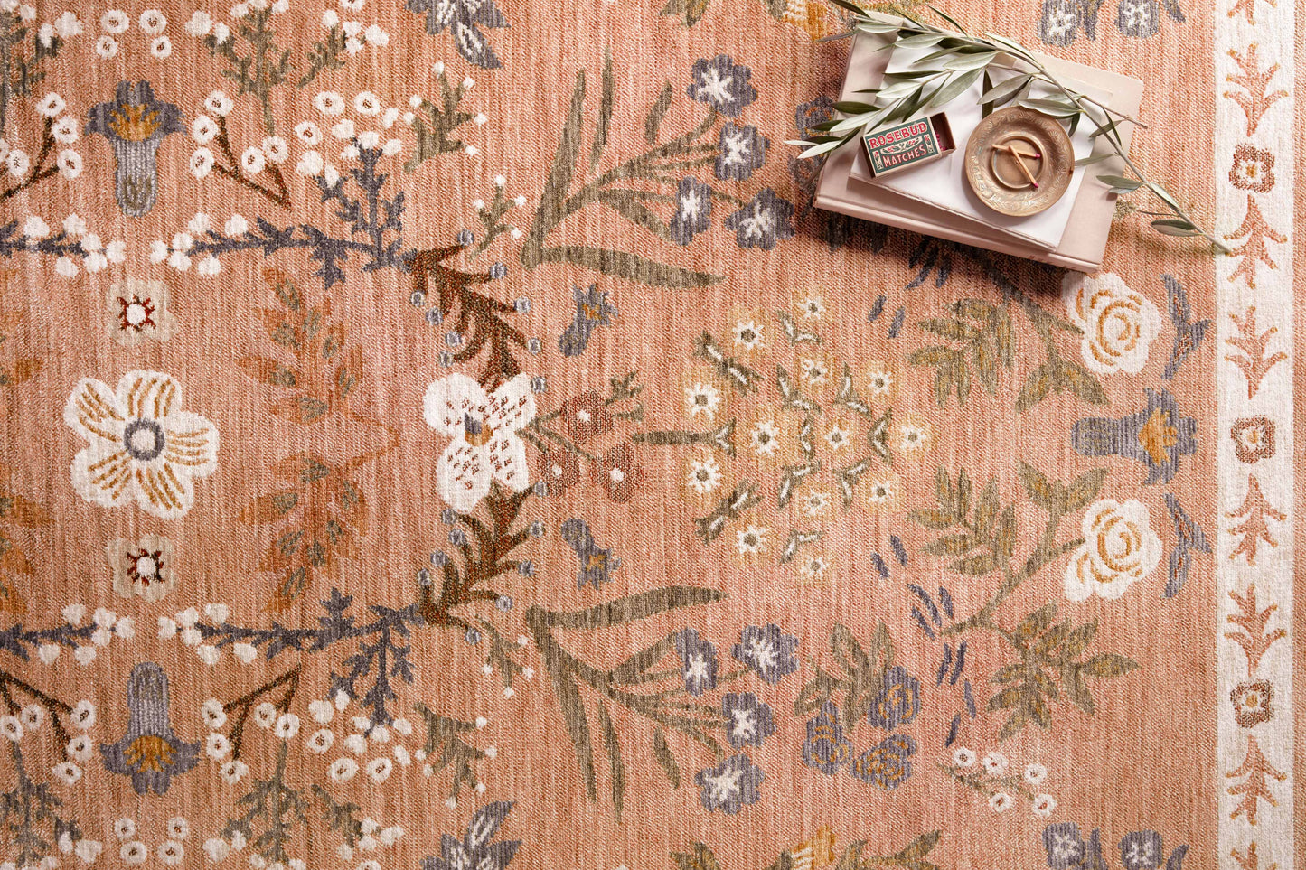 Rifle Paper Co. x Loloi Kismet  Camel  Contemporary