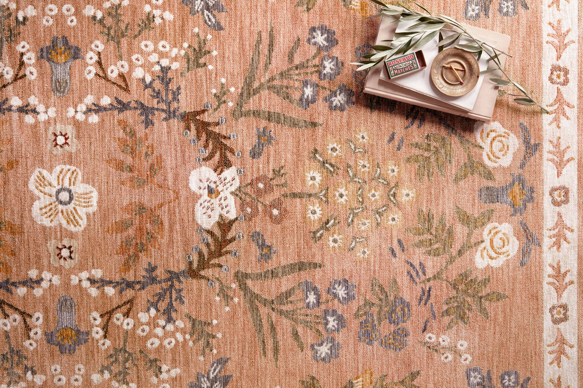 Rifle Paper Co. x Loloi Kismet  Camel  Contemporary