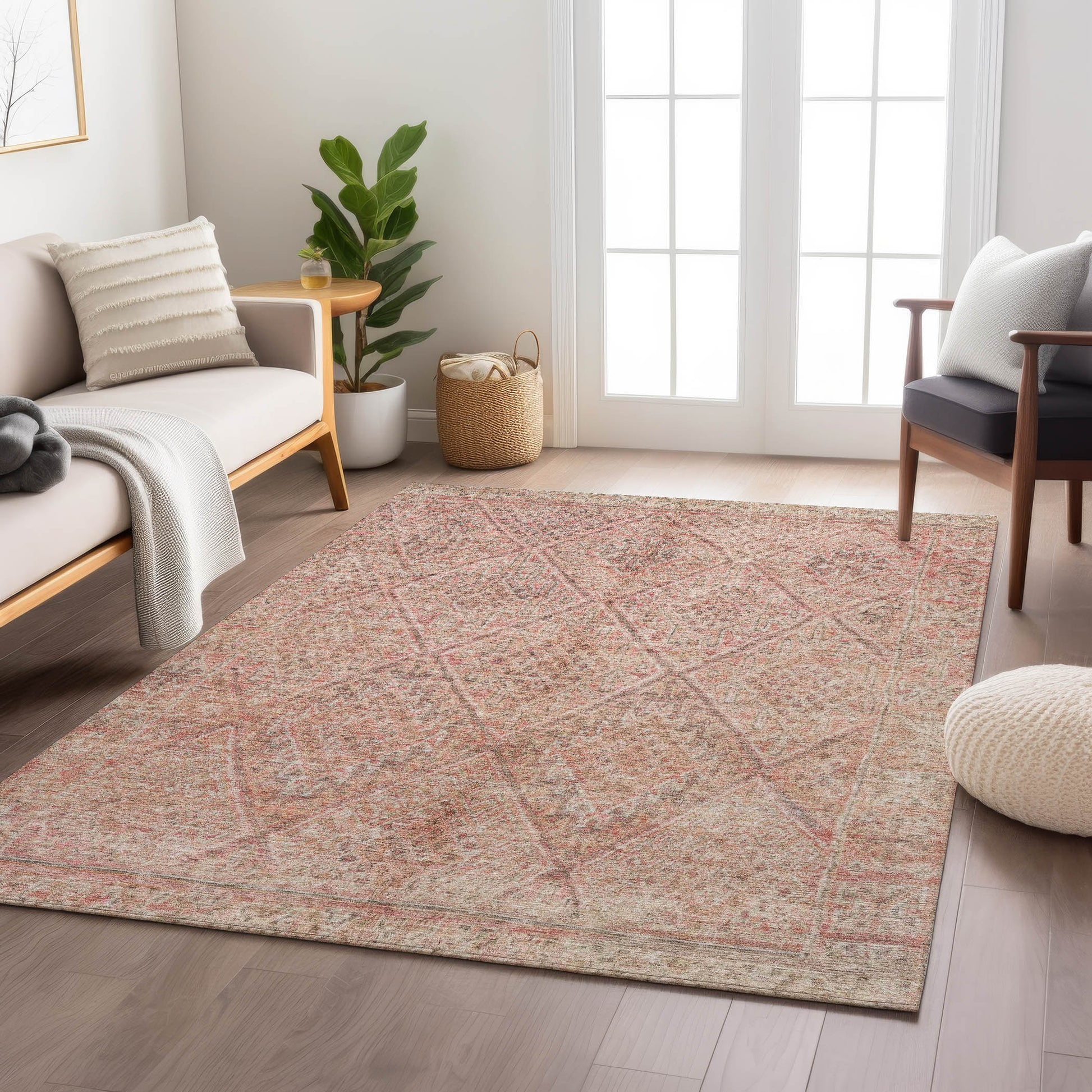 Dalyn Rugs Karaj  Pink  Traditional