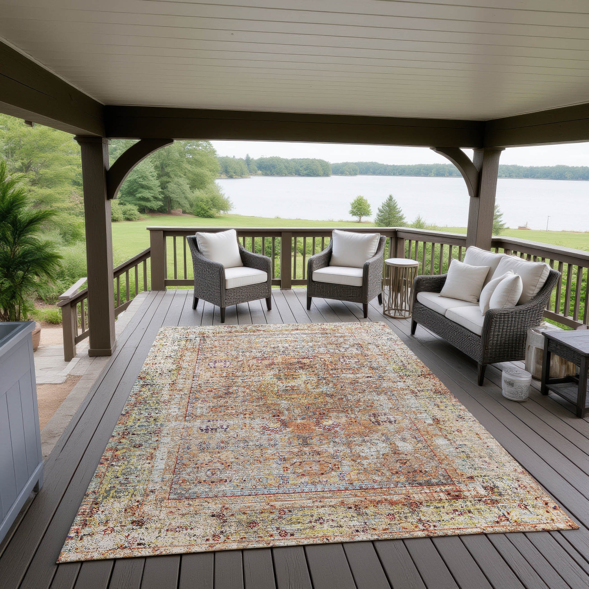 Dalyn Rugs Karaj  Coral  Traditional