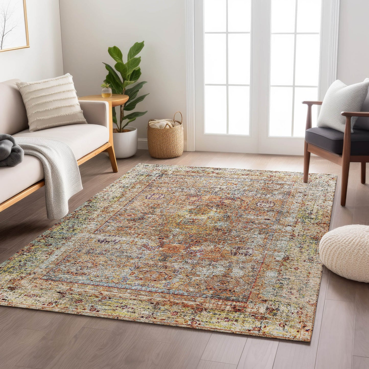 Dalyn Rugs Karaj  Coral  Traditional