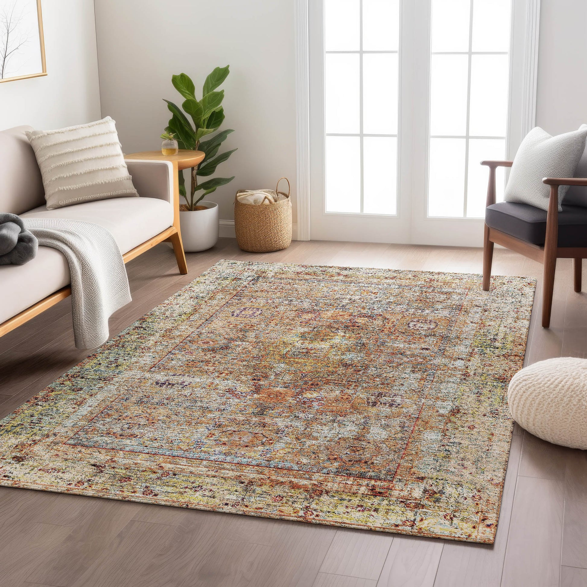 Dalyn Rugs Karaj  Coral  Traditional