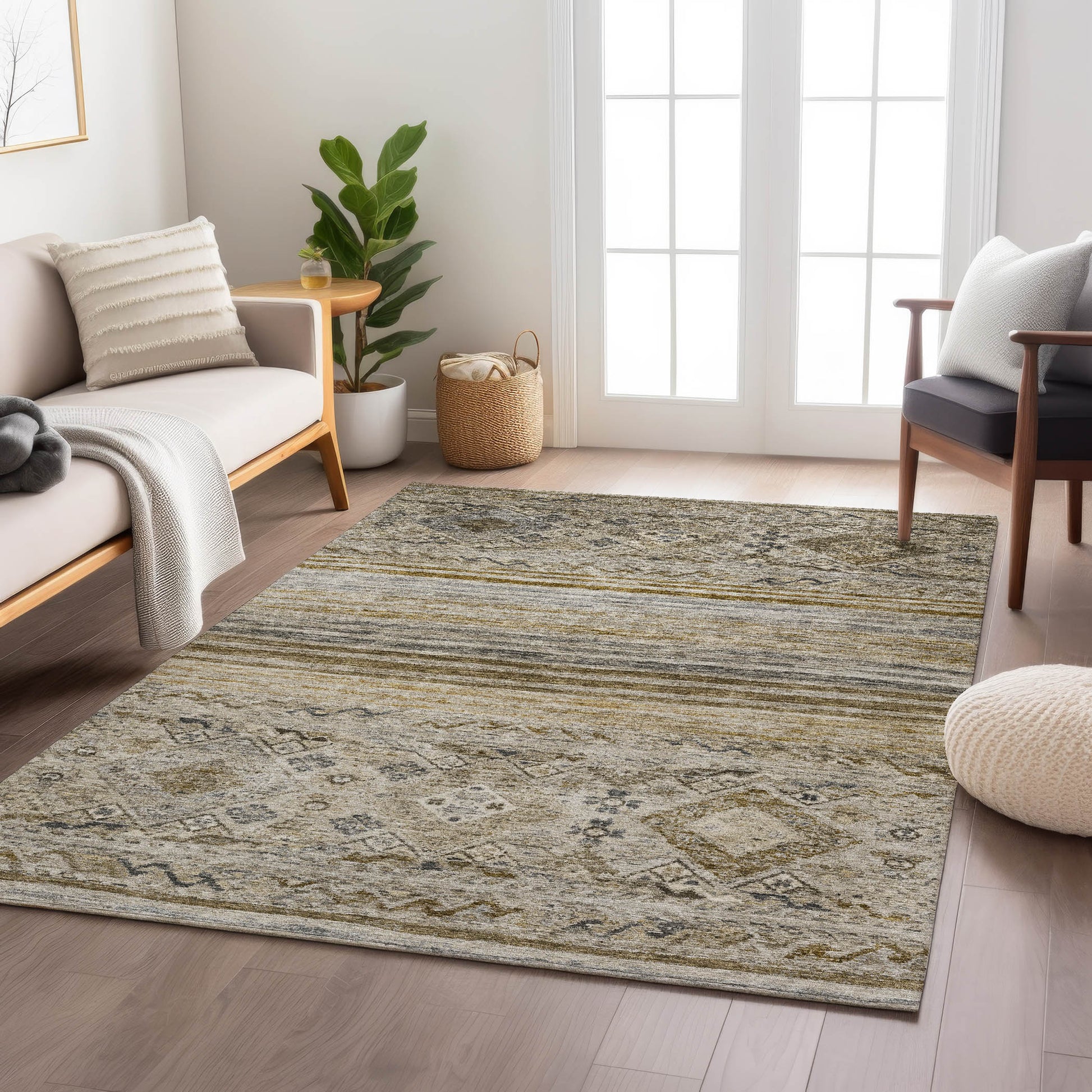 Dalyn Rugs Karaj  Brown  Traditional