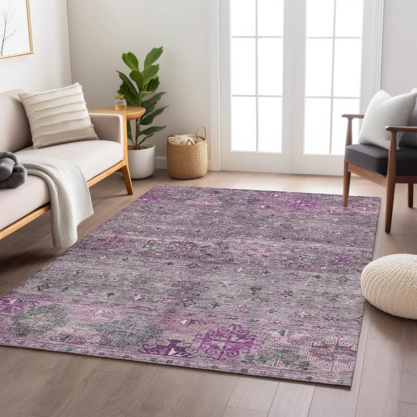 Dalyn Rugs Karaj  Purple  Traditional
