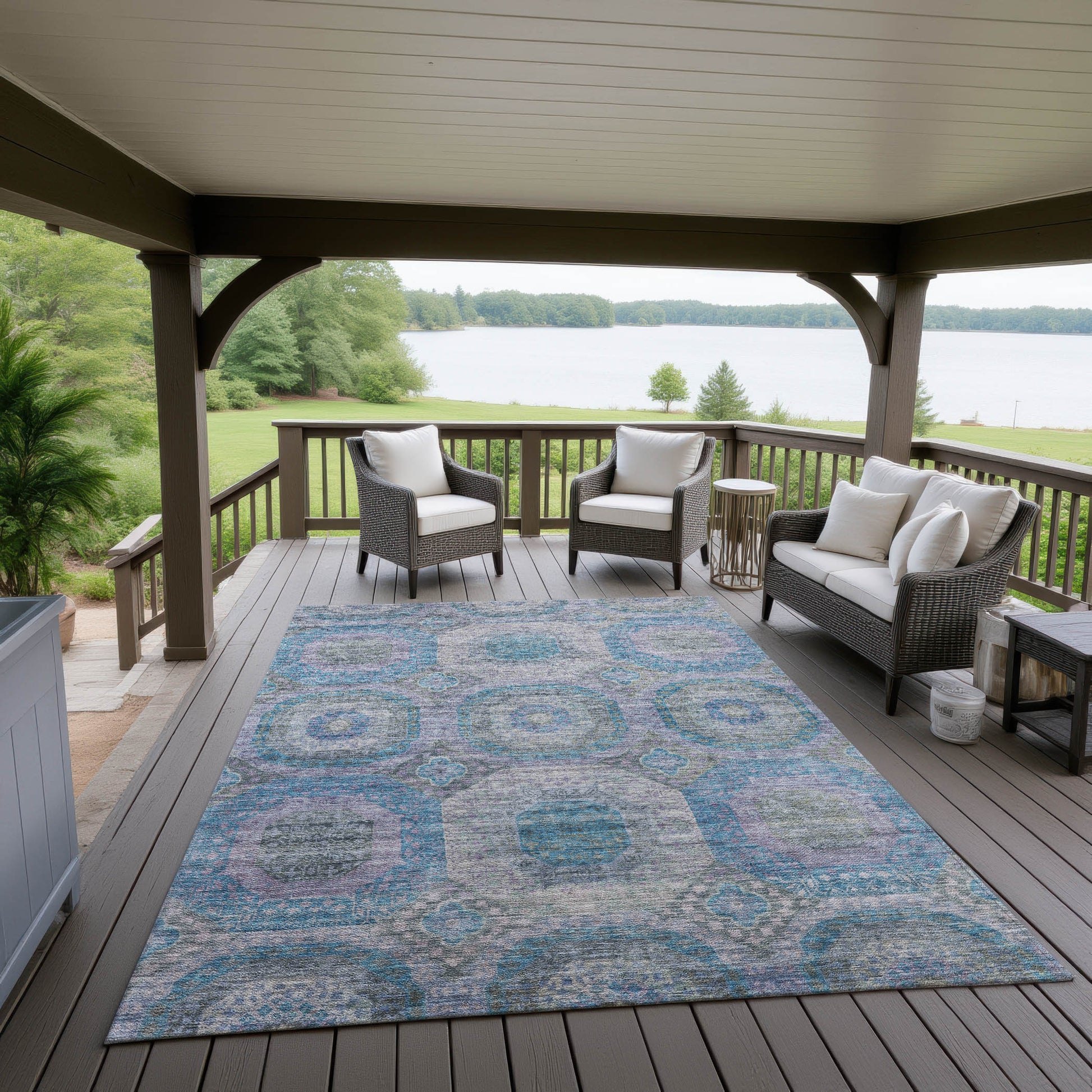 Dalyn Rugs Karaj  Blue  Traditional