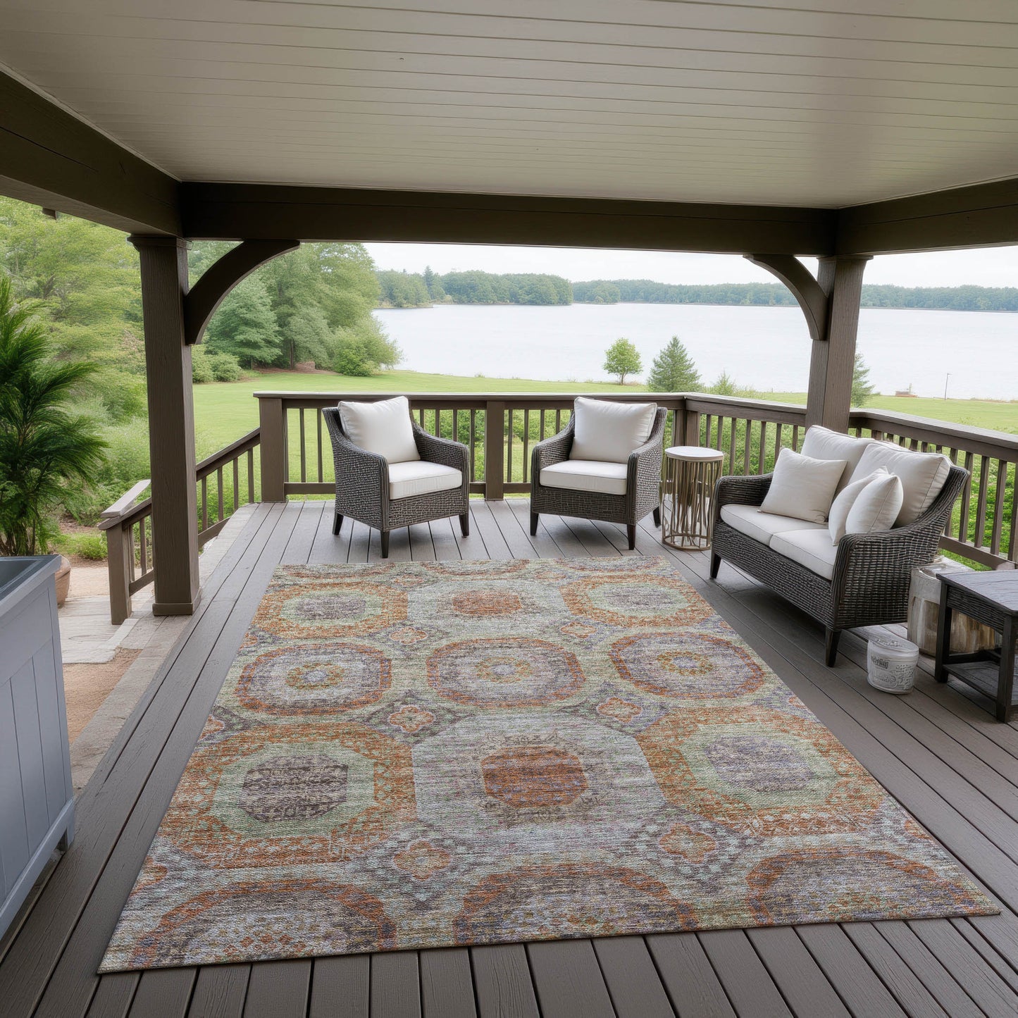Dalyn Rugs Karaj  Paprika  Traditional