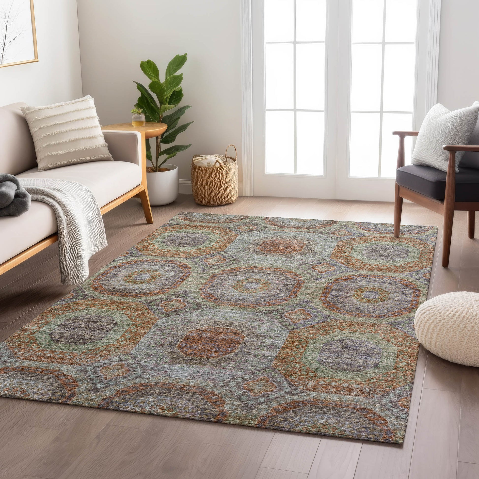 Dalyn Rugs Karaj  Paprika  Traditional