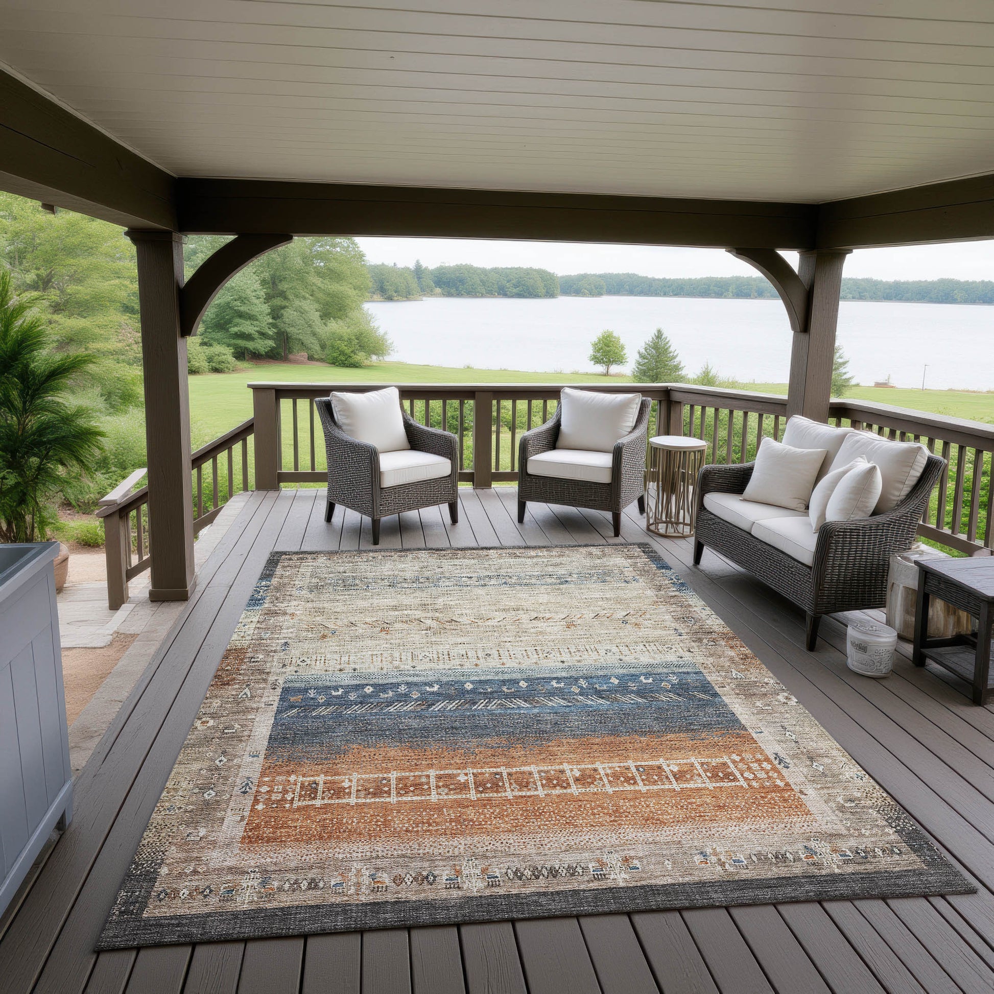 Dalyn Rugs Karaj  Brown  Traditional