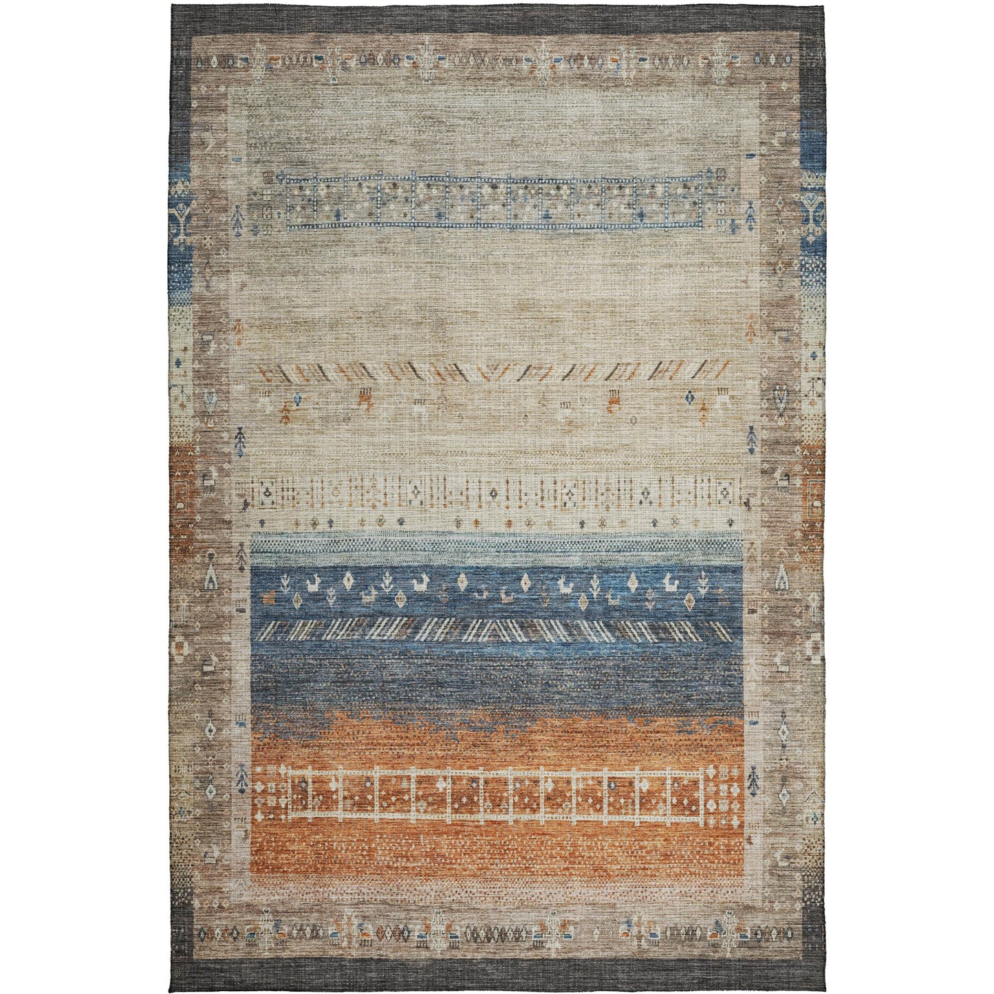 Dalyn Rugs Karaj  Brown  Traditional
