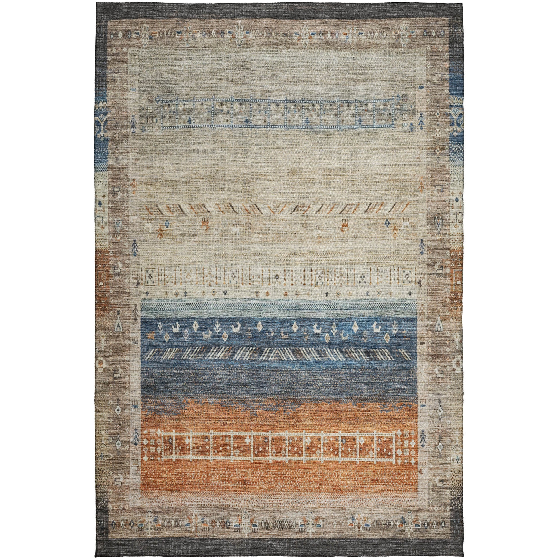 Dalyn Rugs Karaj  Brown  Traditional