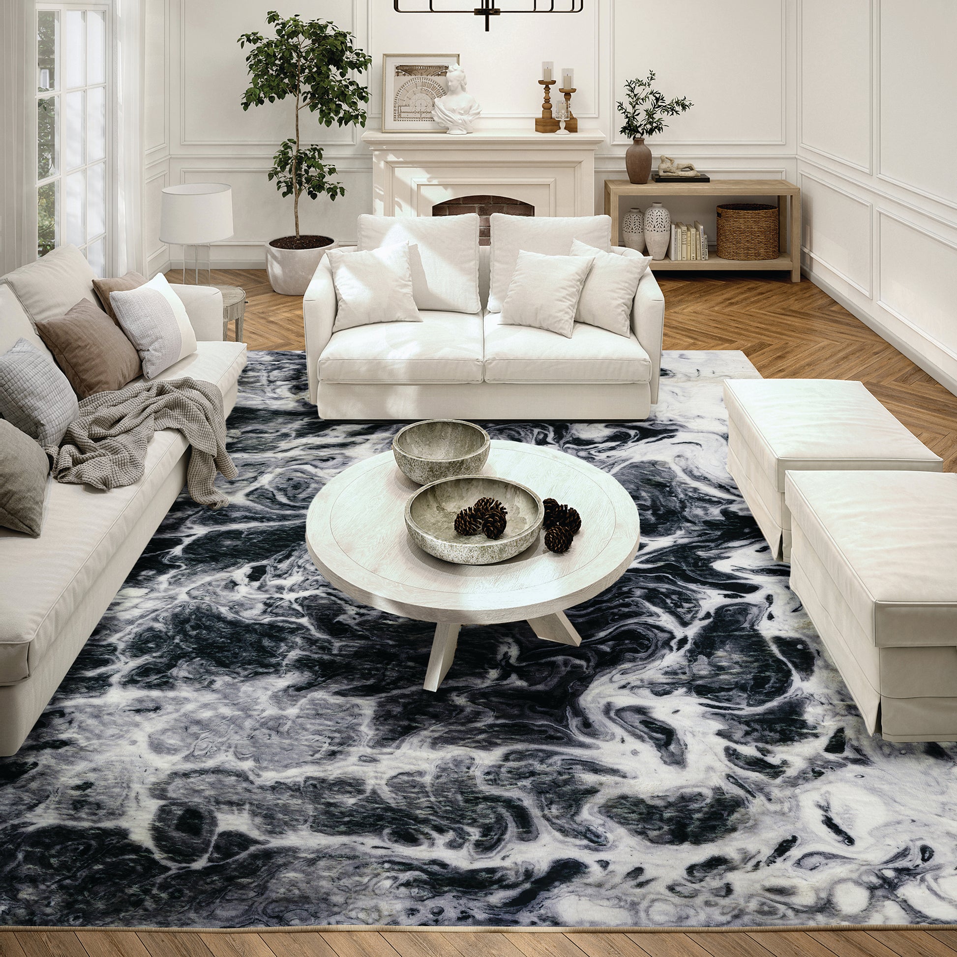 Dalyn Rugs Kikiamo  Marble  Contemporary