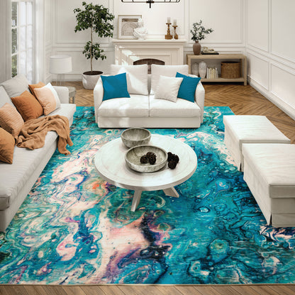 Dalyn Rugs Kikiamo  Lagoon  Contemporary