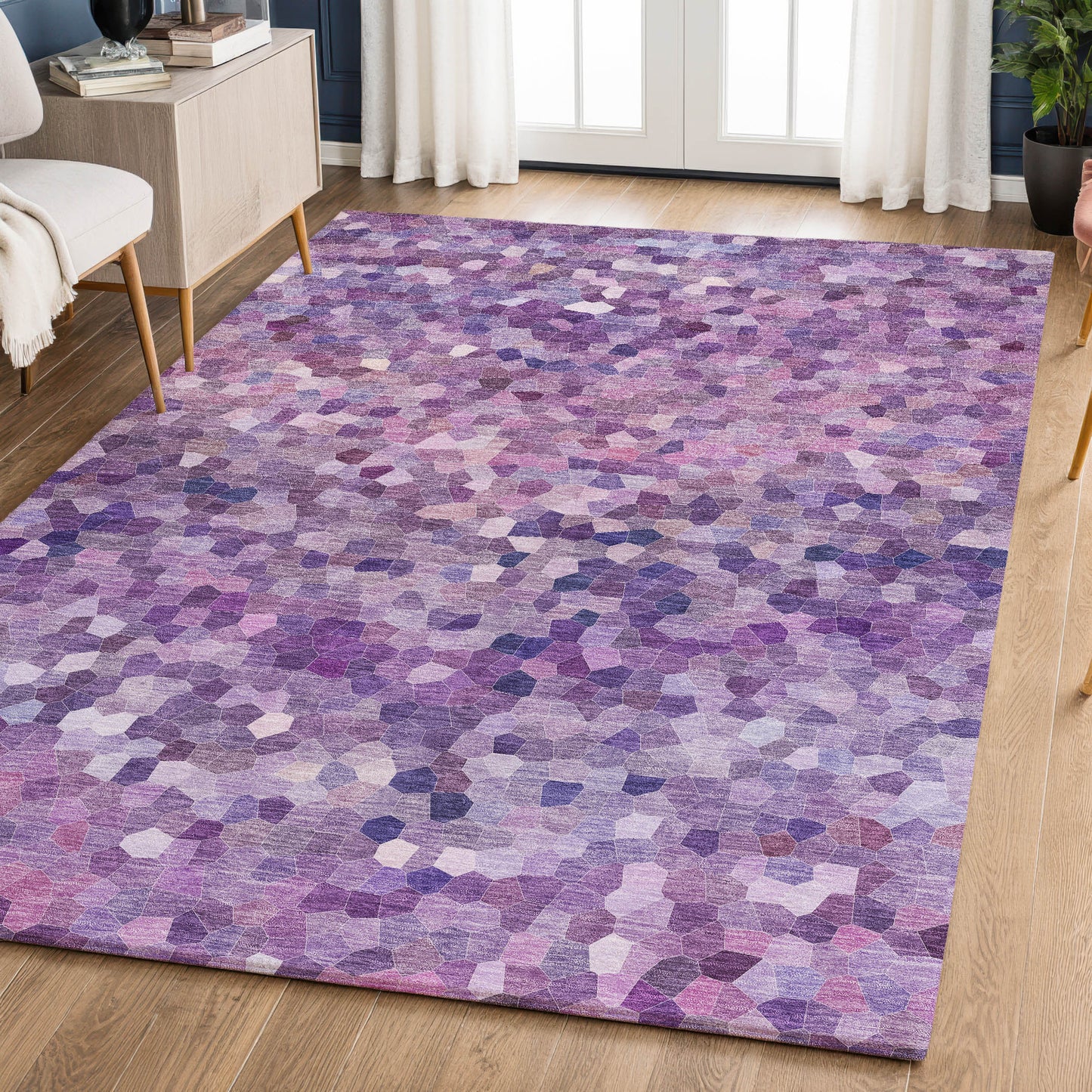 Dalyn Rugs Kaleidoscope  Plum  Transitional