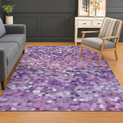 Dalyn Rugs Kaleidoscope  Plum  Transitional