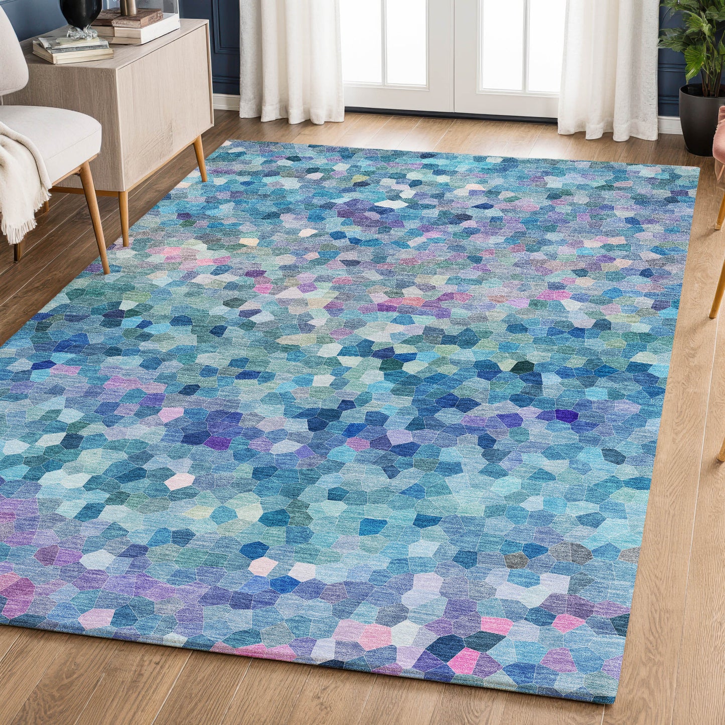 Dalyn Rugs Kaleidoscope  Turquoise  Transitional