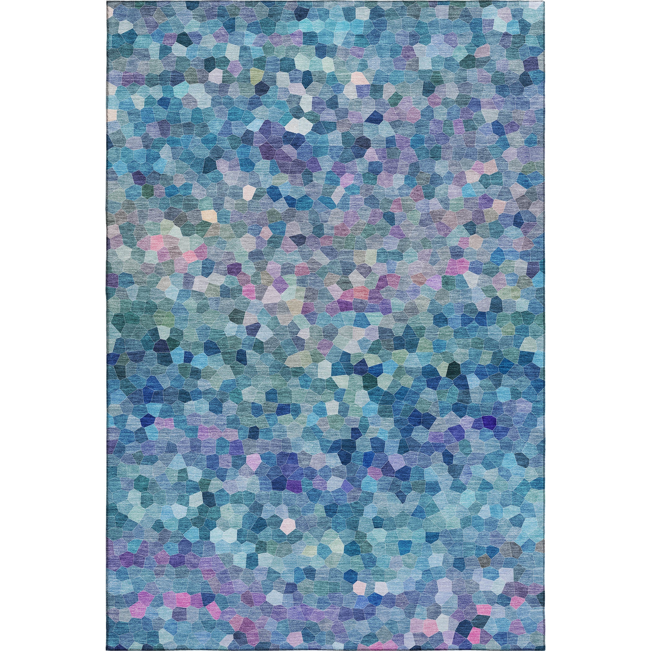 Dalyn Rugs Kaleidoscope KL1 Turquoise Transitional Machine Made Rug ...