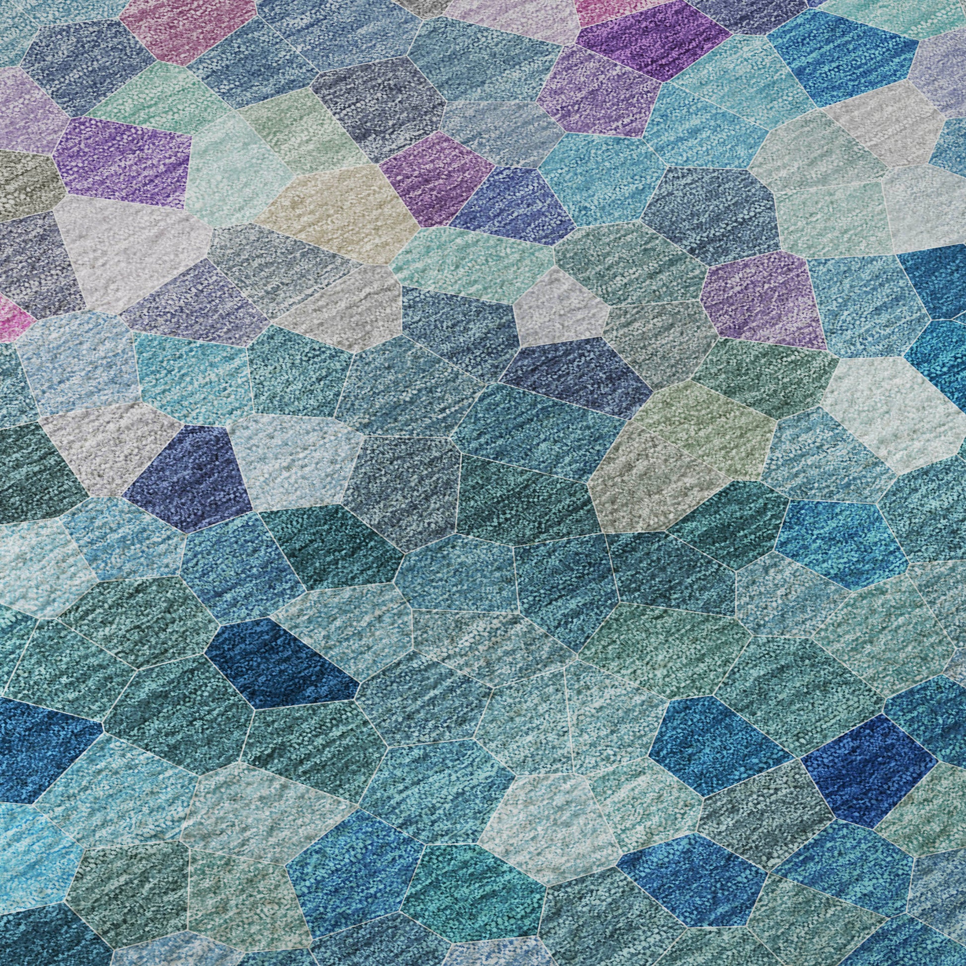 Dalyn Rugs Kaleidoscope  Turquoise  Transitional