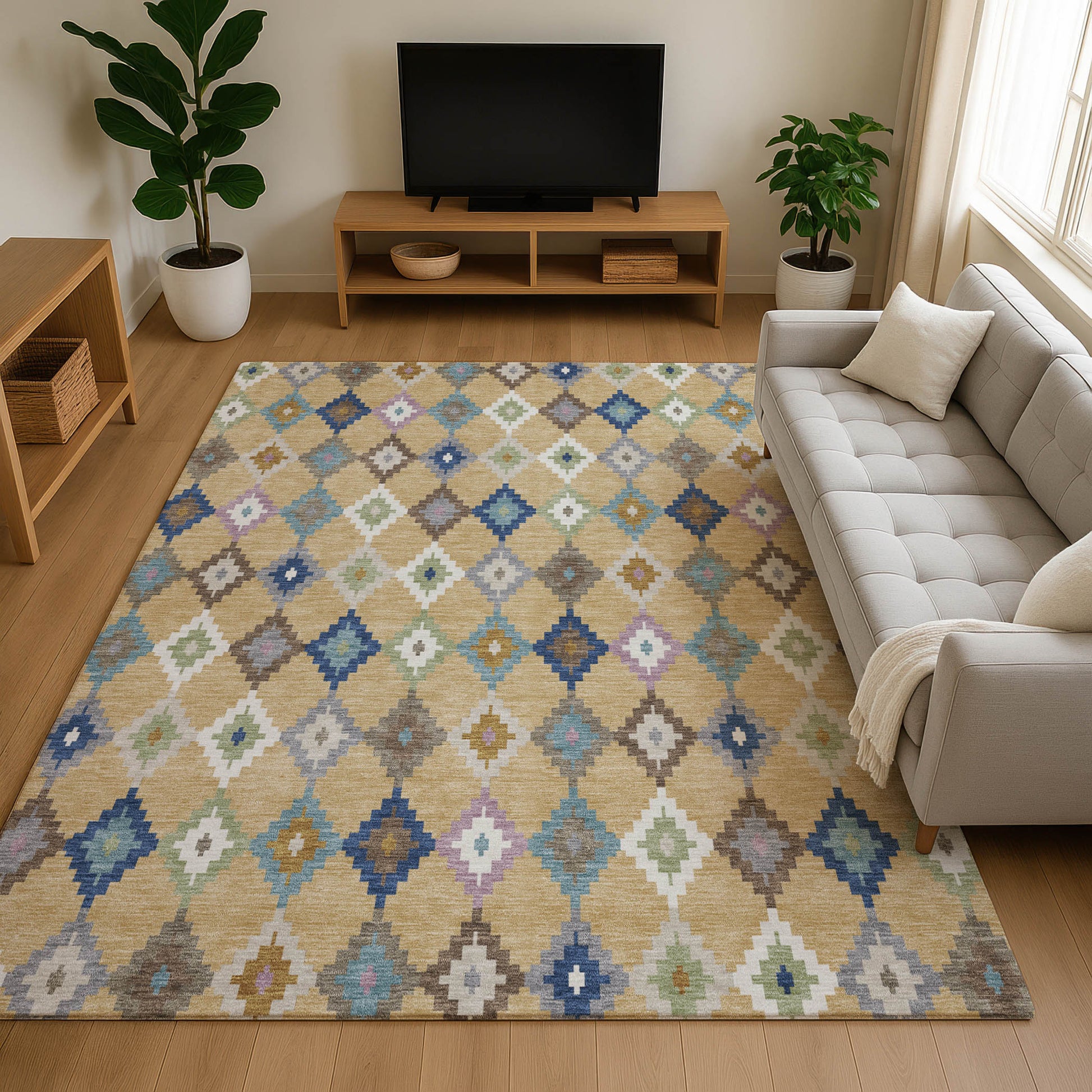 Dalyn Rugs Kenner  Gold  Transitional
