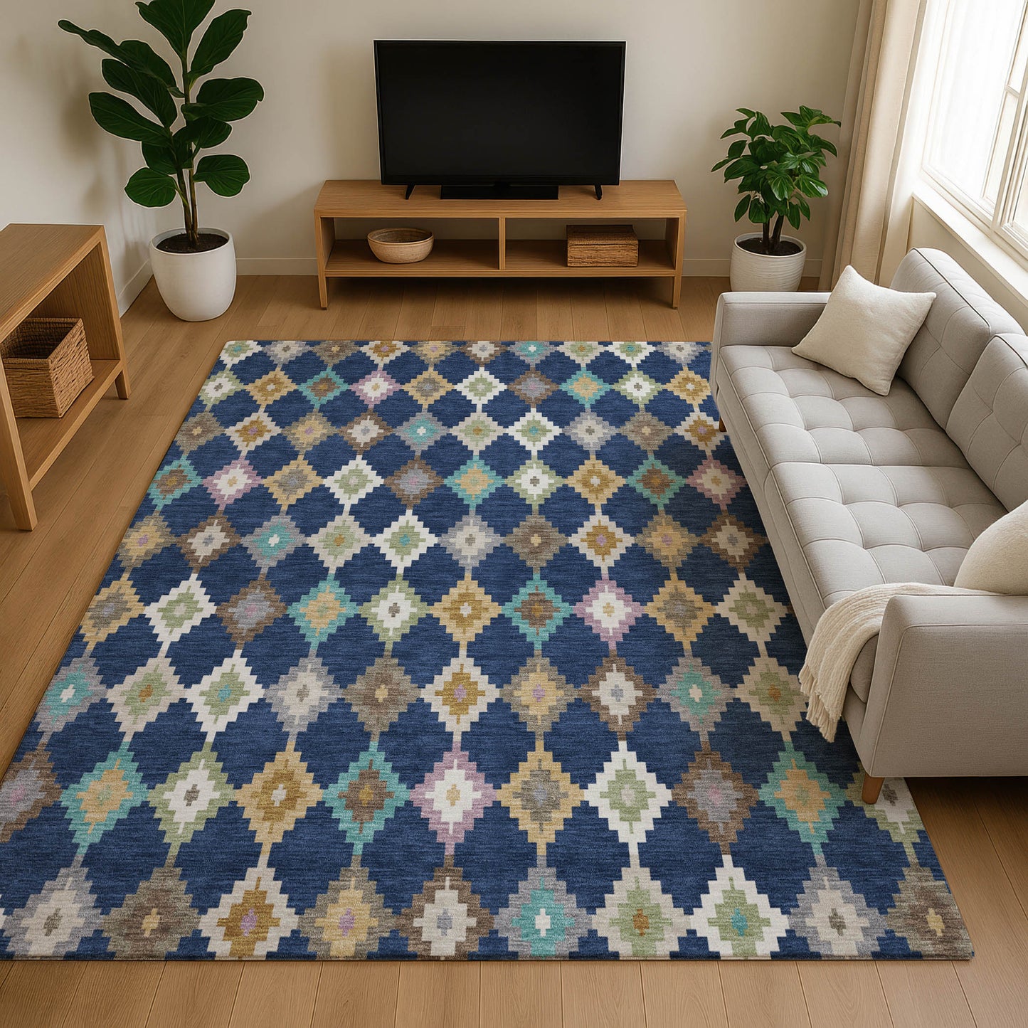 Dalyn Rugs Kenner  Navy  Transitional