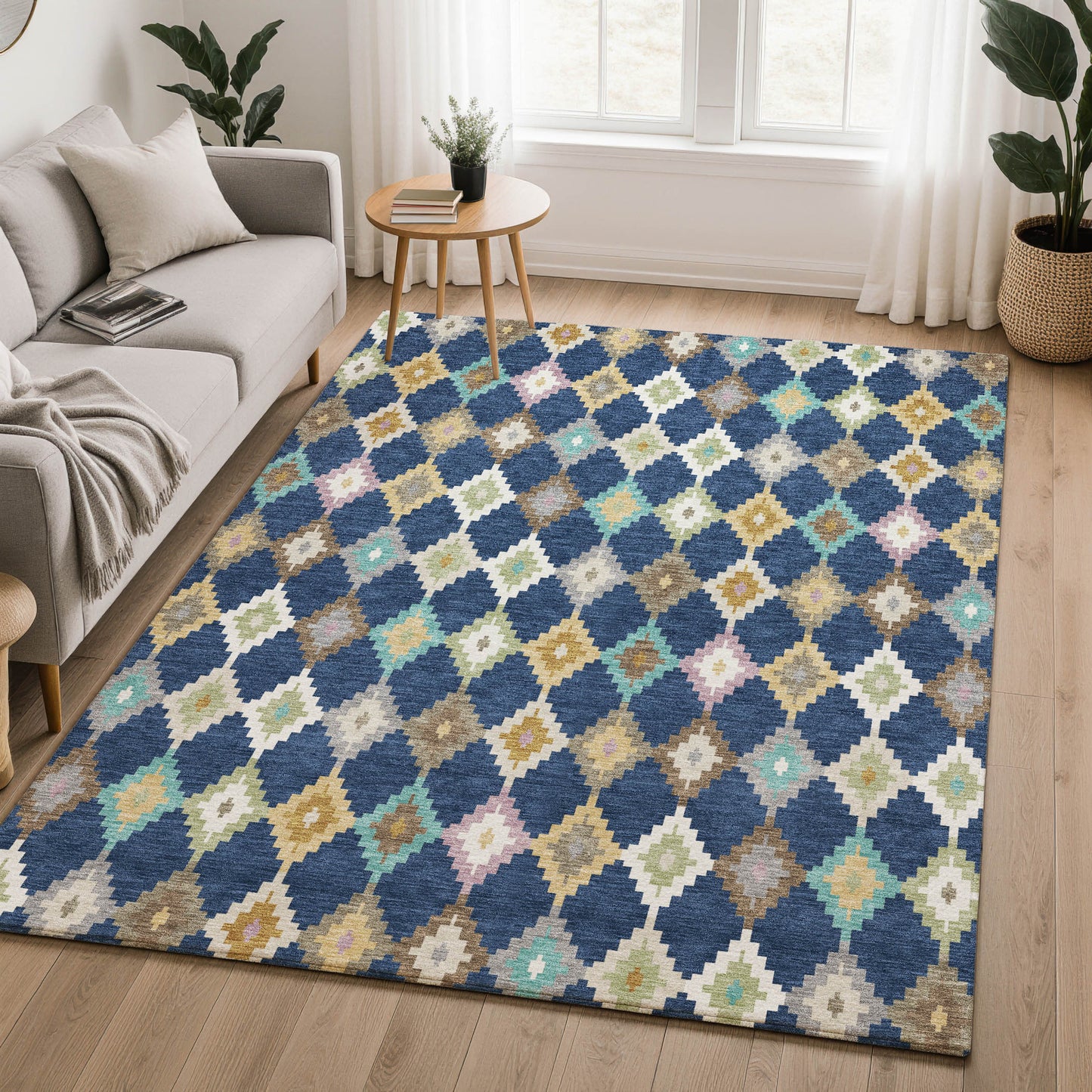 Dalyn Rugs Kenner  Navy  Transitional
