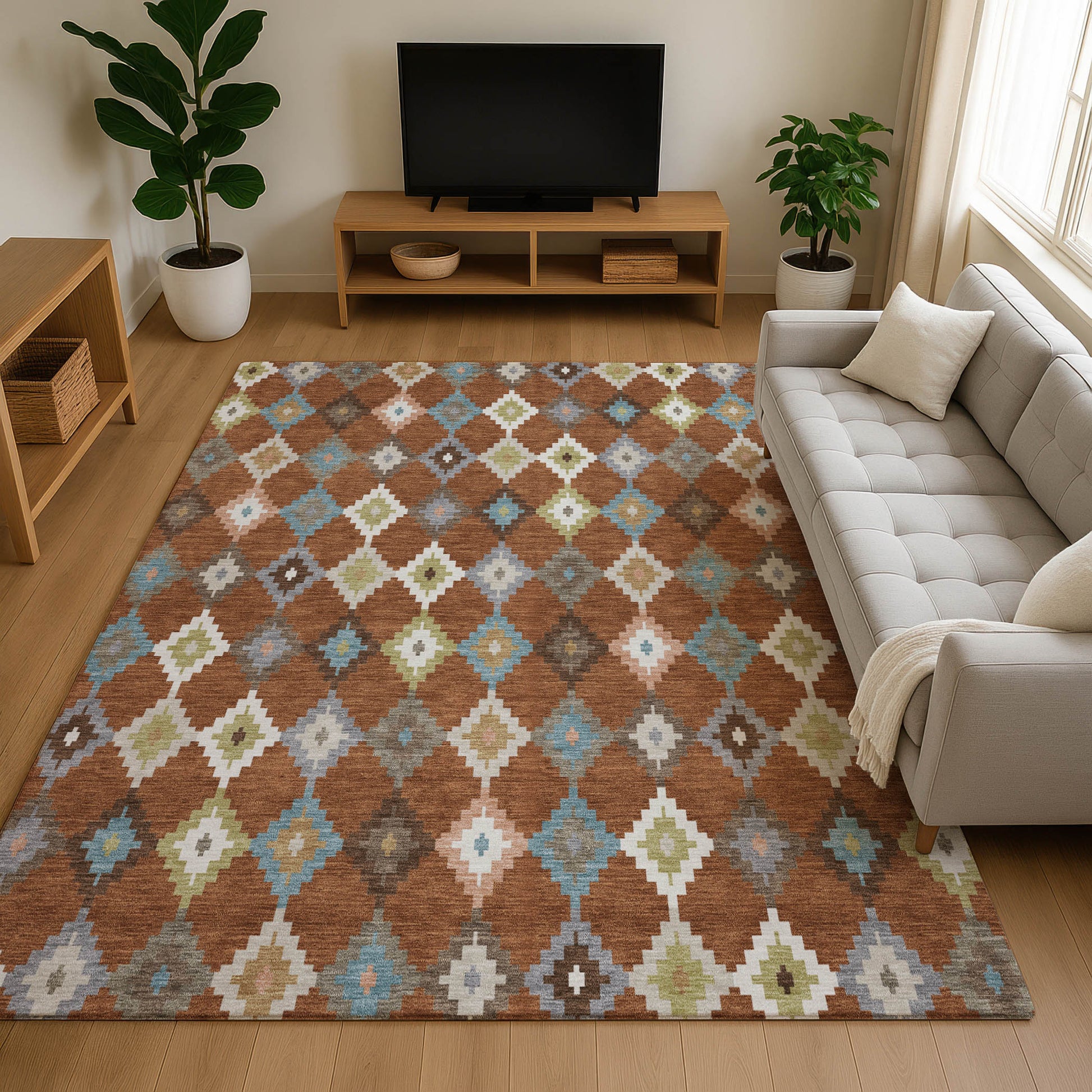 Dalyn Rugs Kenner  Paprika  Transitional