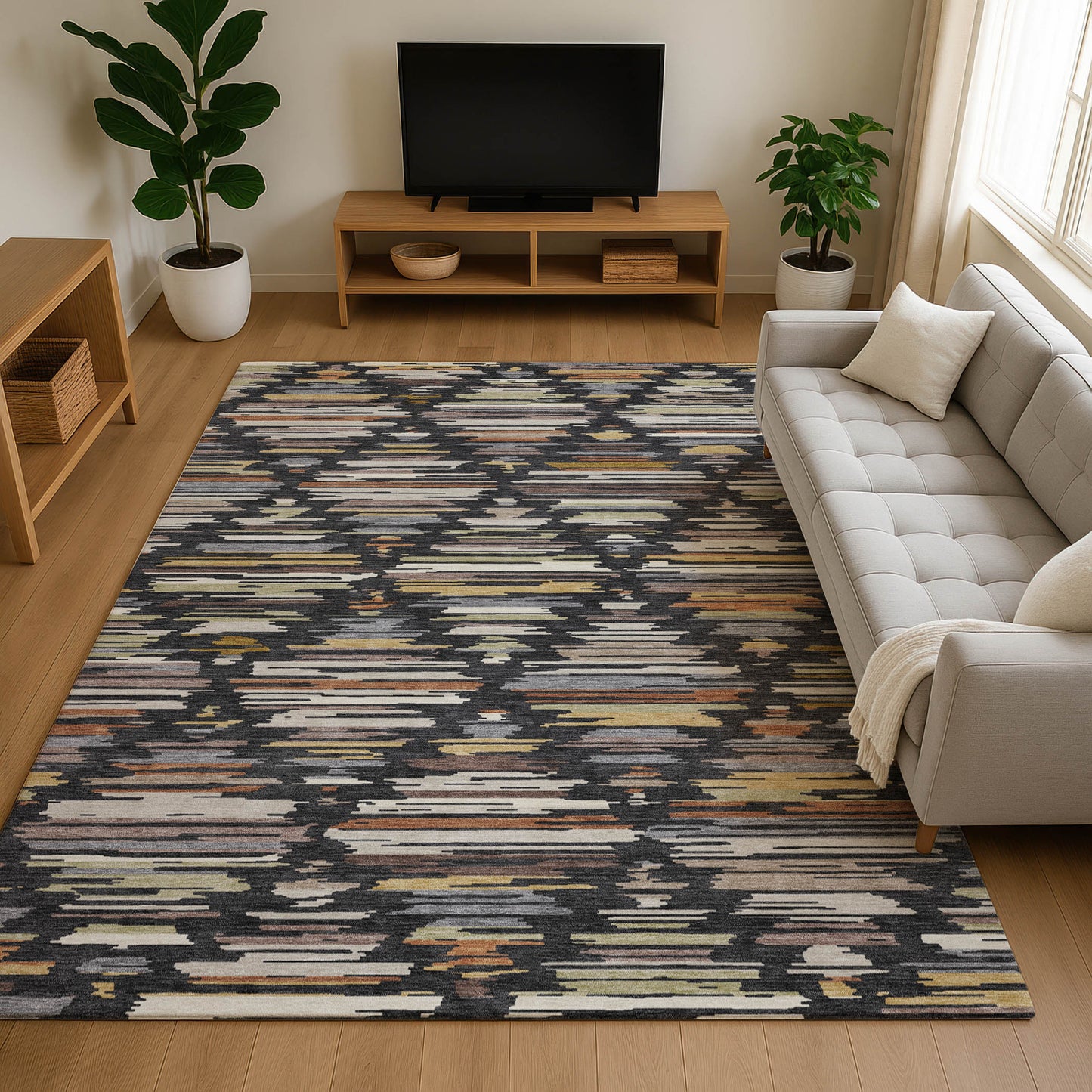 Dalyn Rugs Kenner  Black  Transitional