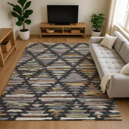 Dalyn Rugs Kenner  Black  Transitional